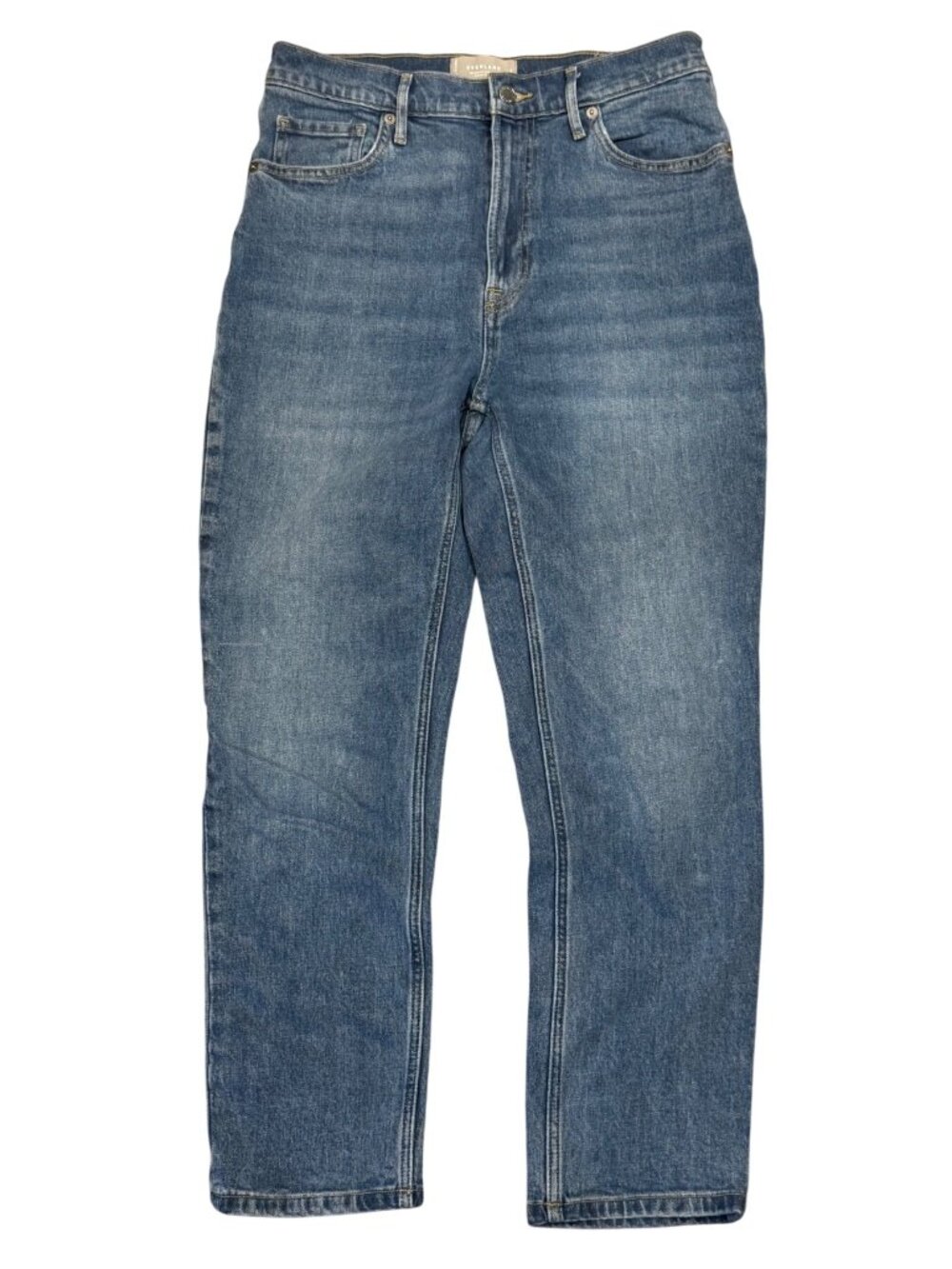 Everlane The Original Cheeky Jean Womens Size 28 Crop High Rise Organic Cotton B